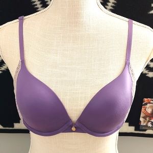 💐Vintage Victoria's Secret The Showstopper Lined Demi Underwire T-shirt, 36B